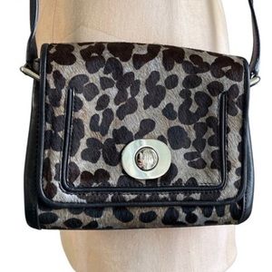 COLE HAAN crossbody leopard bag